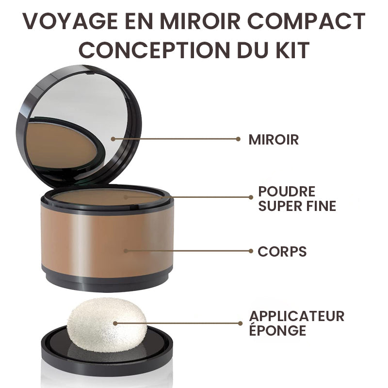 Ombre à poudrer pour le front et la racine des cheveux