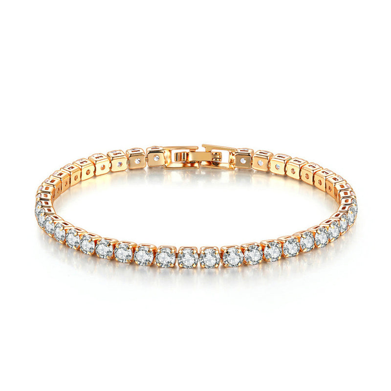 Bracelet de Moissanite Etincelant