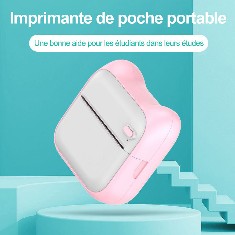 Mini-imprimante photo thermique portable