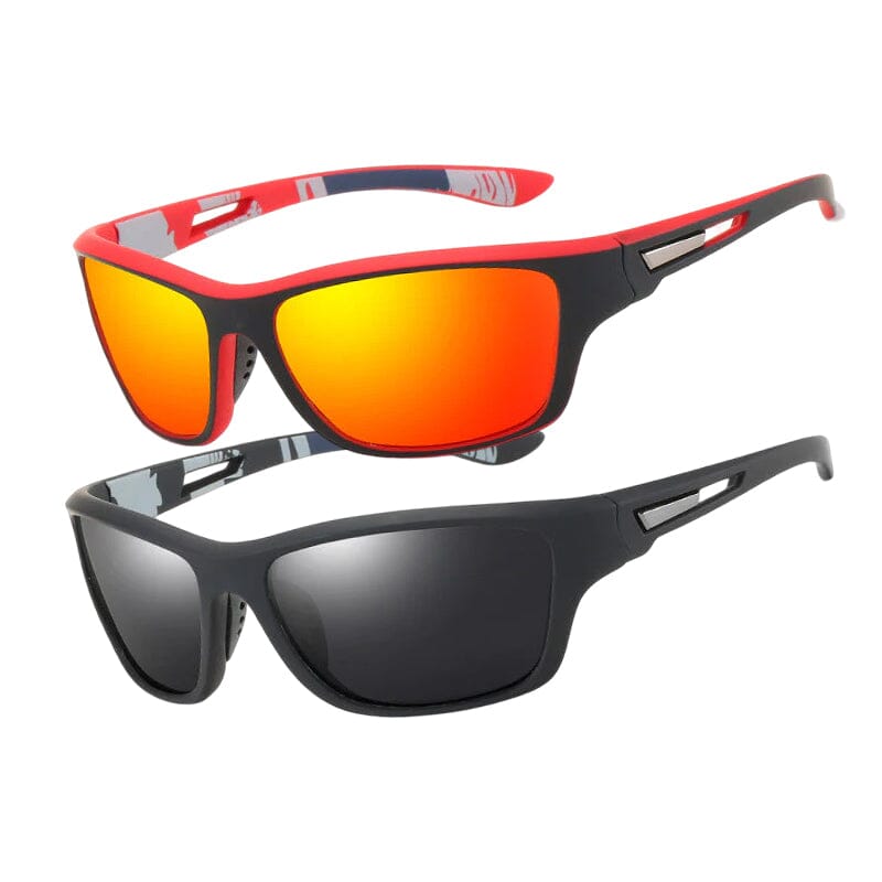 Lunettes de soleil de sport avec verres polarisants anti-reflets