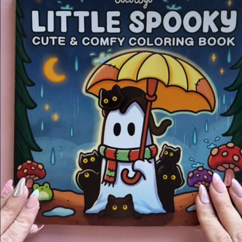 Livre de coloriage Spooky Cutie Broché