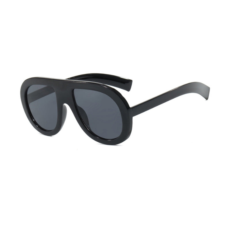 Lunettes de soleil ovales teintées Ombre pour femmes