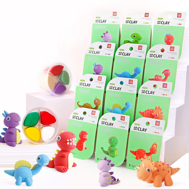 Jouets en argile ultra légers à faire soi-même