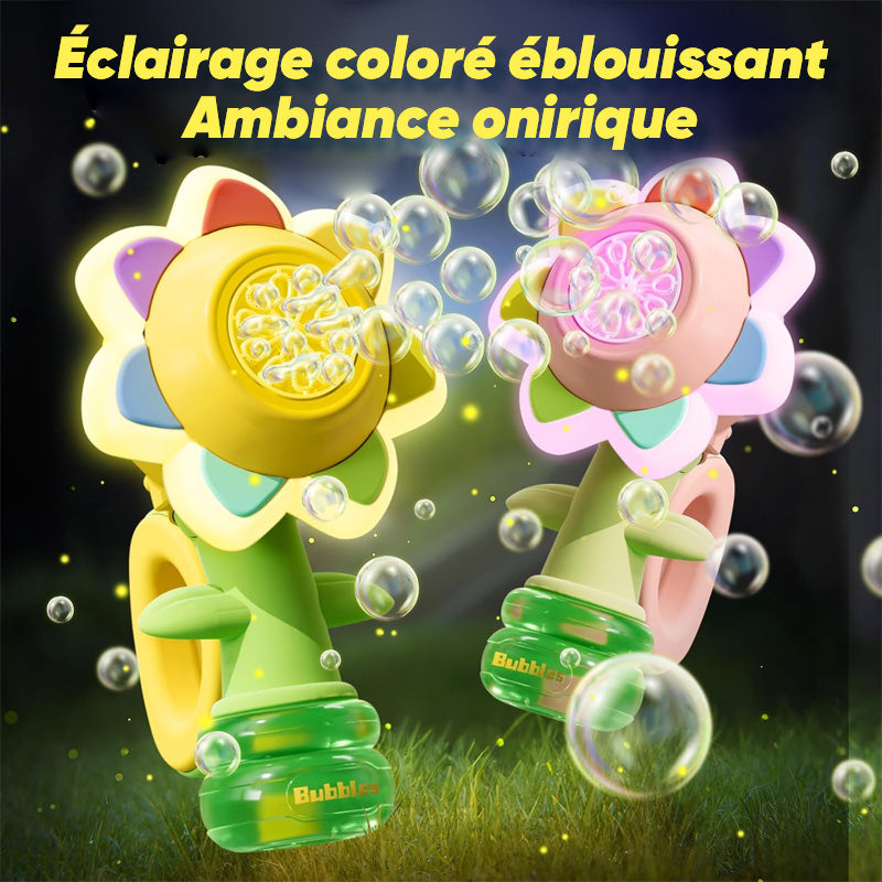 Machine à bulles Fleur Sept Couleurs