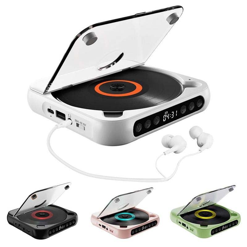 Lecteur CD portable compatible Bluetooth