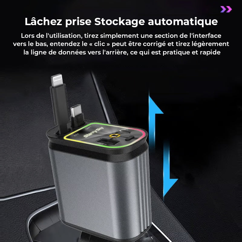 Chargeur de voiture Starlight