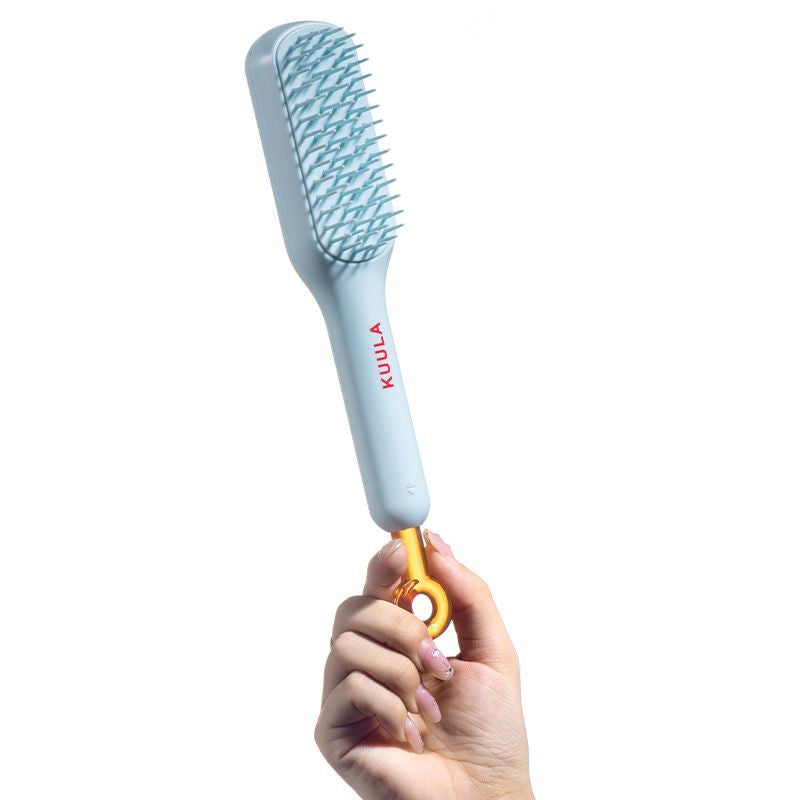 Peigne de massage antistatique autonettoyant