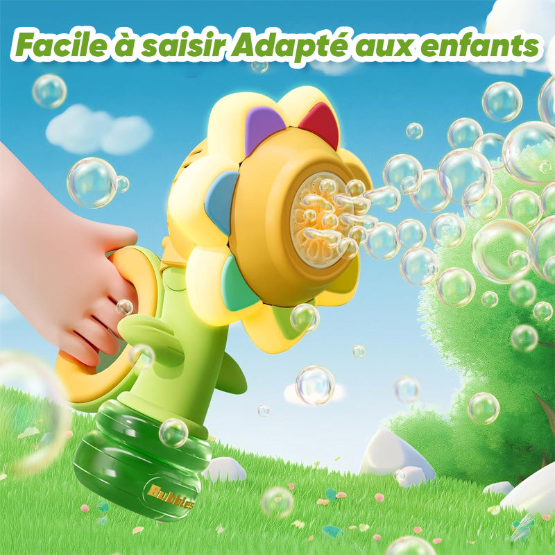Machine à bulles Fleur Sept Couleurs