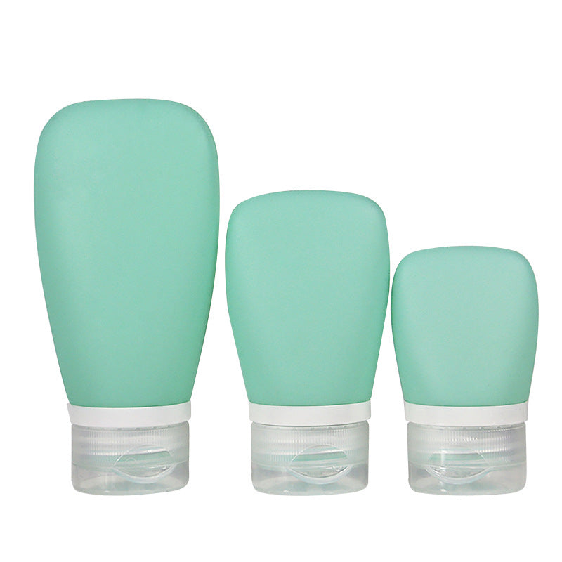 Bouteille de voyage multifonctionnelle en silicone
