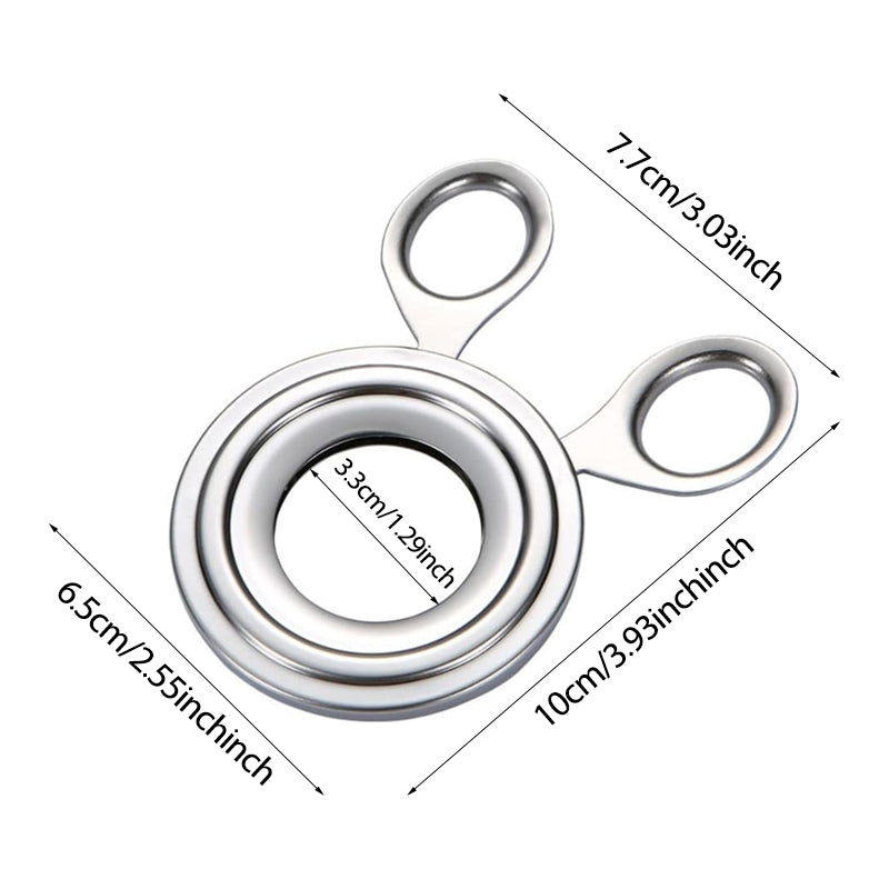 Coupe-œufs en acier inoxydable