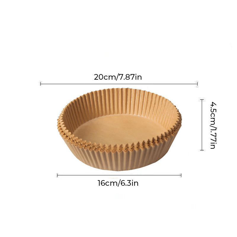 Doublure en papier jetable pour friteuse à air (100 PCS)