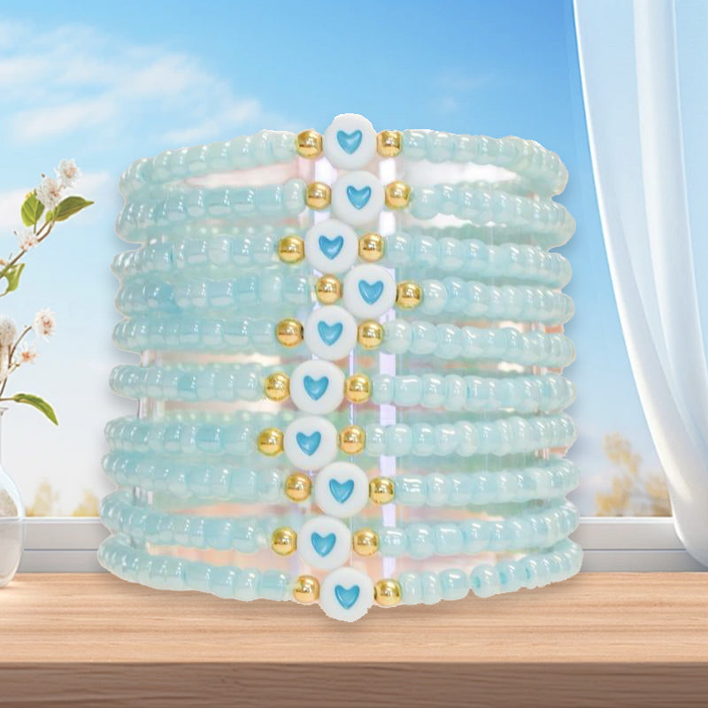 Bracelet d'amitié bleu