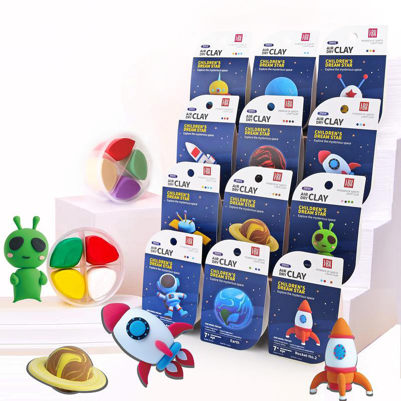 Jouets en argile ultra légers à faire soi-même