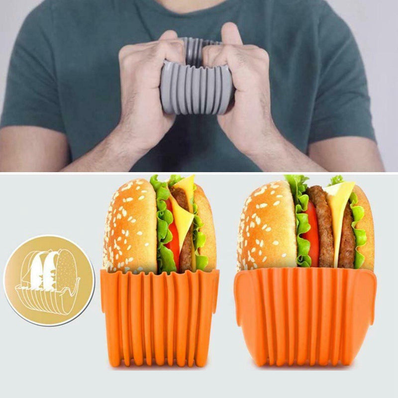 Porte-hamburger sans gâchis