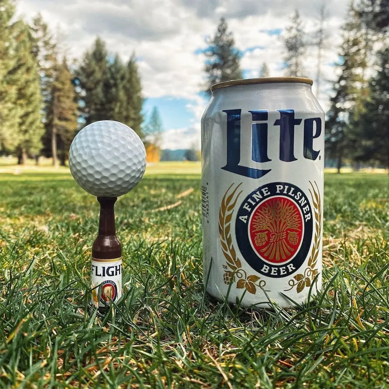 🏑Tees de golf miniatures en bouteille de bière