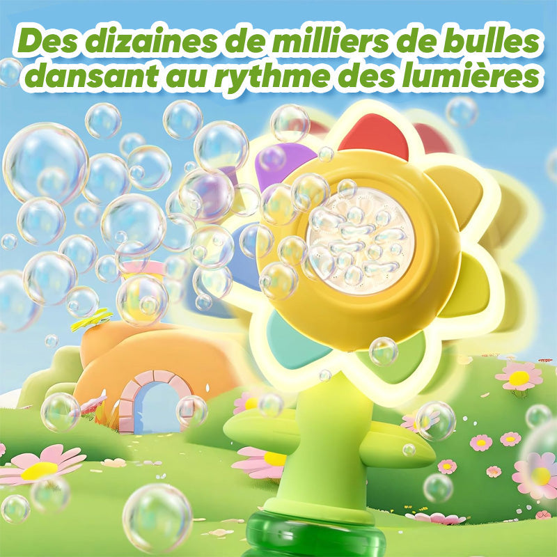 Machine à bulles Fleur Sept Couleurs