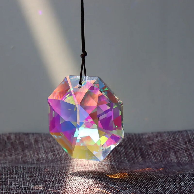 Attrape-soleil à Prisme Décoration Cristal Suspendu