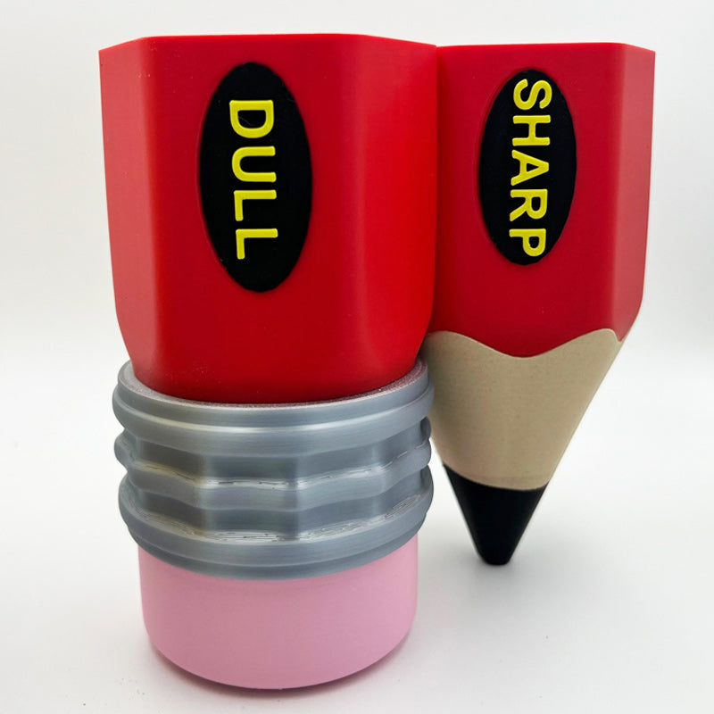 Porte-stylo créatif en forme de crayon
