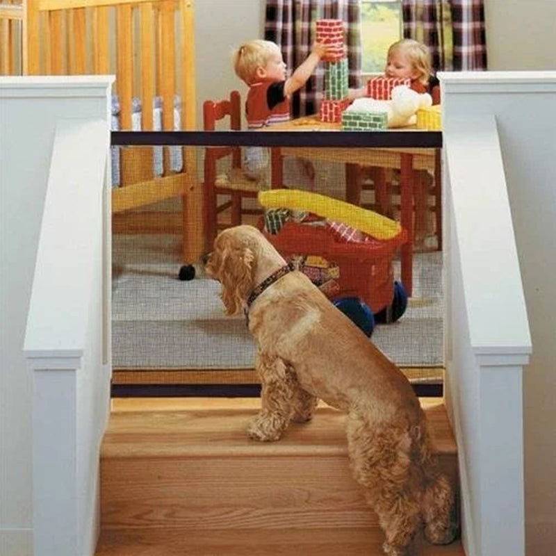 Barrière de Porte Pliable pour Animaux