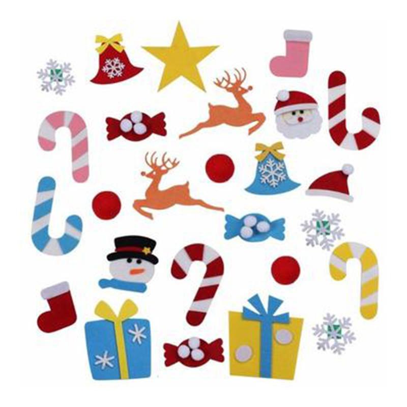 Arbre de Noël en Feutre Bricolage (Meilleur Cadeau pour Les Enfants)