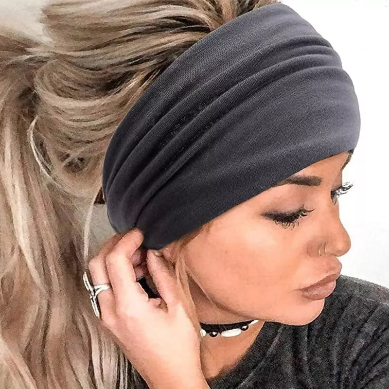 Bandeau de cheveux décontracté et sportif