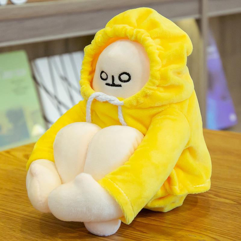 Poupée Drôle de Cadeau de Noël-banane