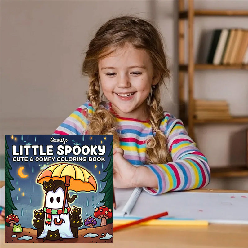 Livre de coloriage Spooky Cutie Broché