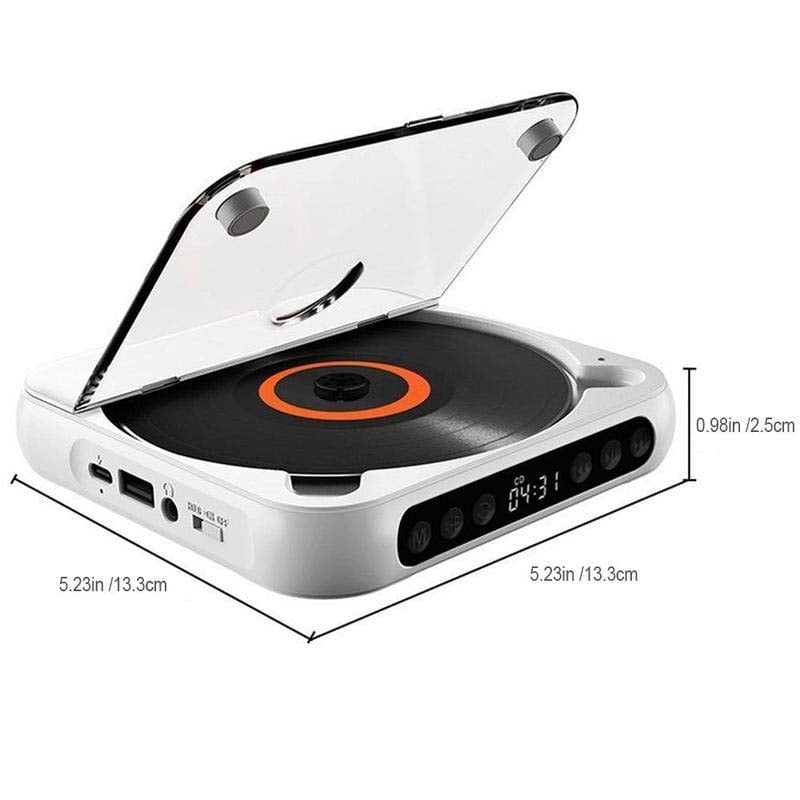 Lecteur CD portable compatible Bluetooth