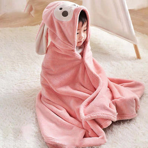 Serviette de bain à capuche pour bébé