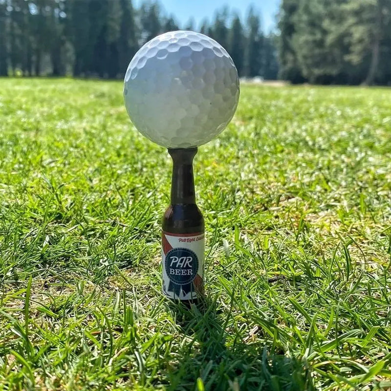 🏑Tees de golf miniatures en bouteille de bière