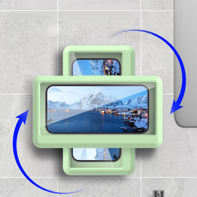 Support de téléphone étanche pour salle de bain