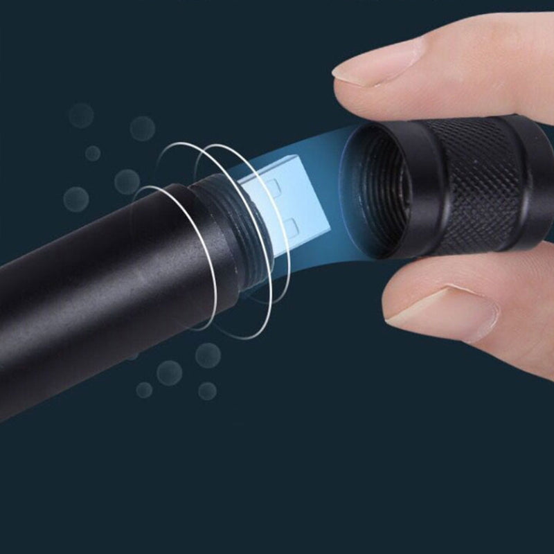 Lampe de poche/pointeur laser rechargeable longue portée