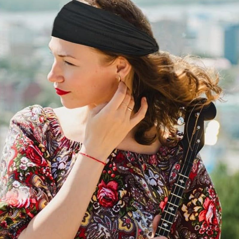 Bandeau de cheveux décontracté et sportif
