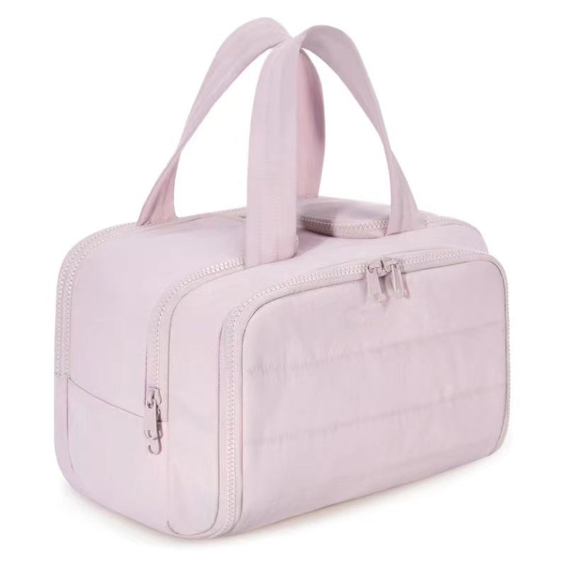 Grande trousse de maquillage de voyage à grande ouverture