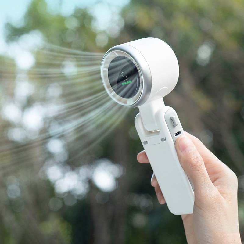 Ventilateur à turbine haute vitesse pliable à la main