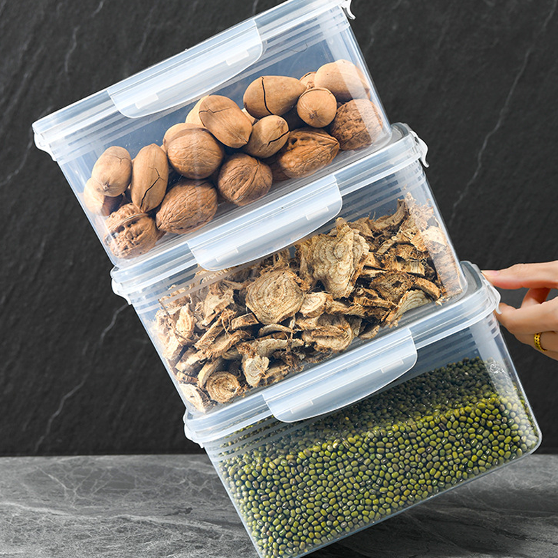 Récipients de conservation des aliments pour réfrigérateur avec passoire amovible