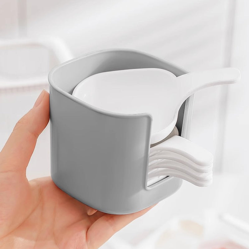 Ensemble de plats à sauce et support