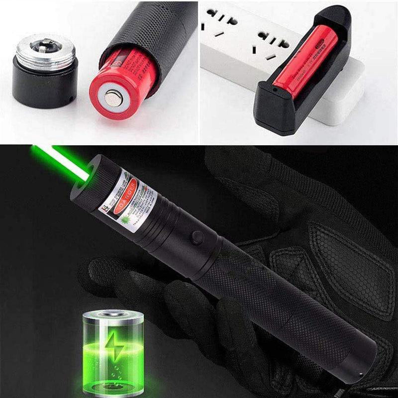 Lampe de poche/pointeur laser rechargeable longue portée
