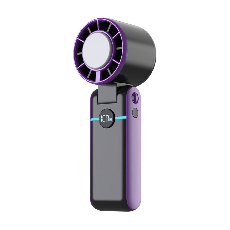 Ventilateur à turbine haute vitesse pliable à la main