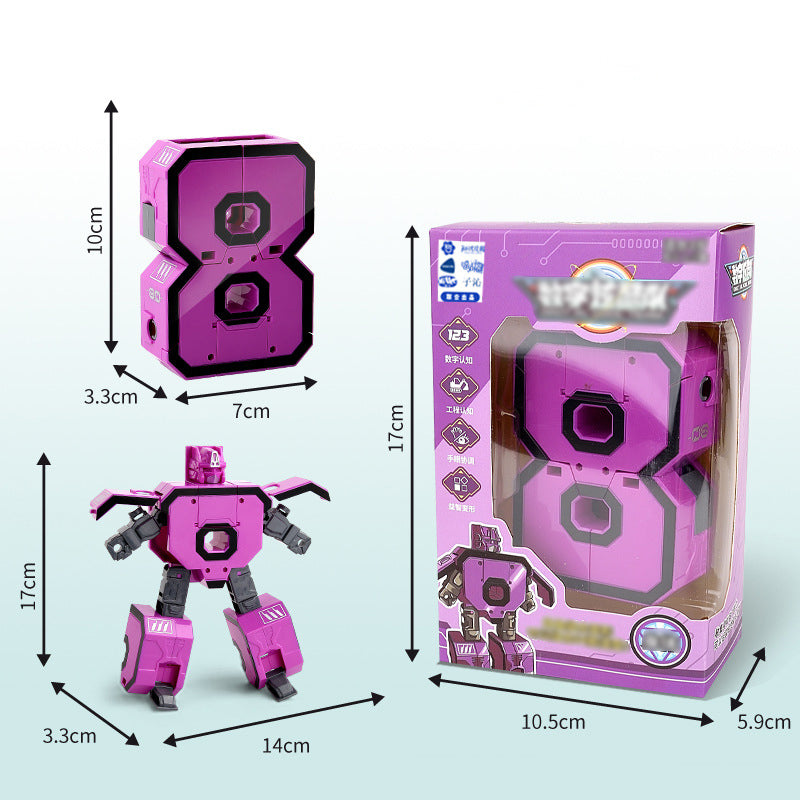 Jouet Intellectuel Robot de Déformation