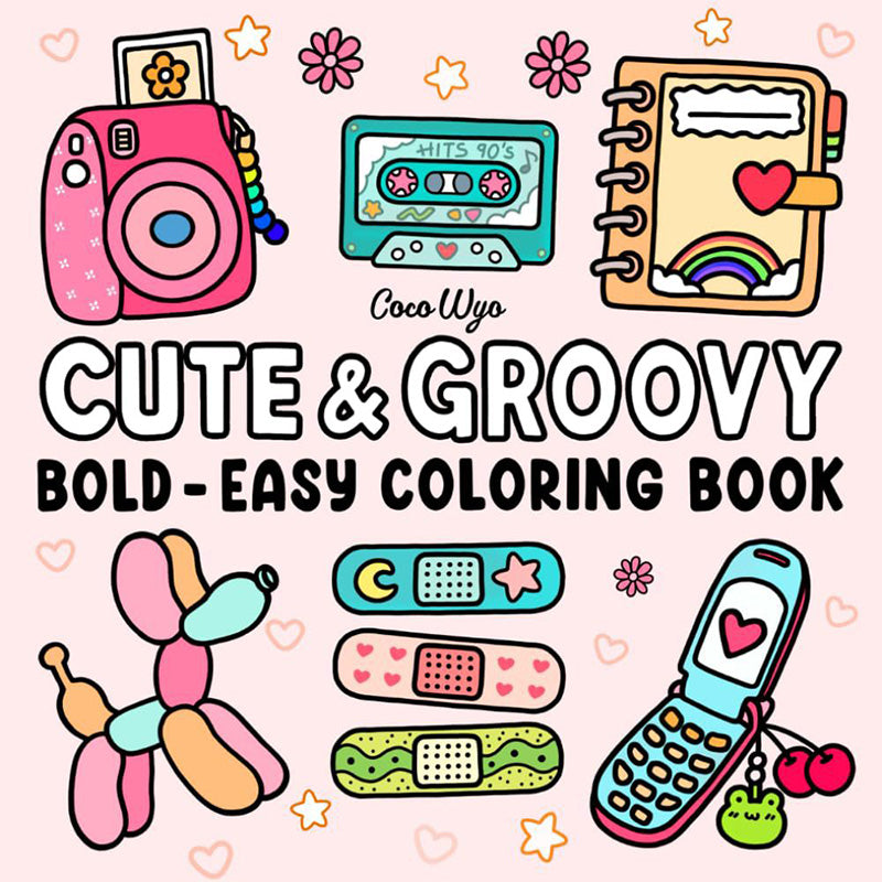 Livre de coloriage Spooky Cutie Broché