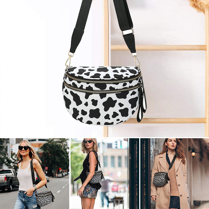 Sac à bandoulière tendance et polyvalent de grande capacité