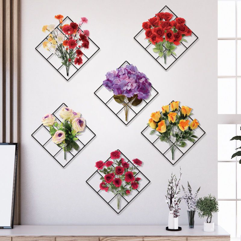 Sticker mural plante verte 3D
