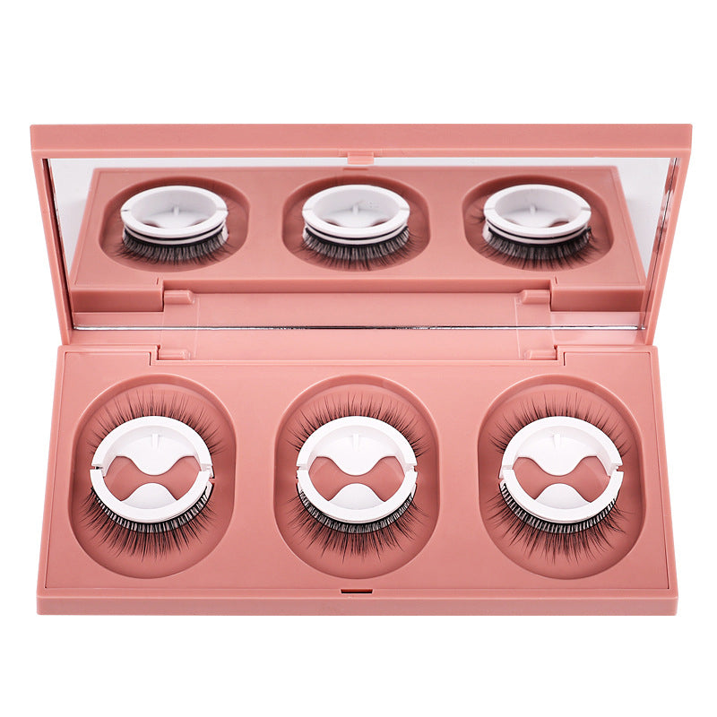 Faux cils autocollants sans colle (3 paires)