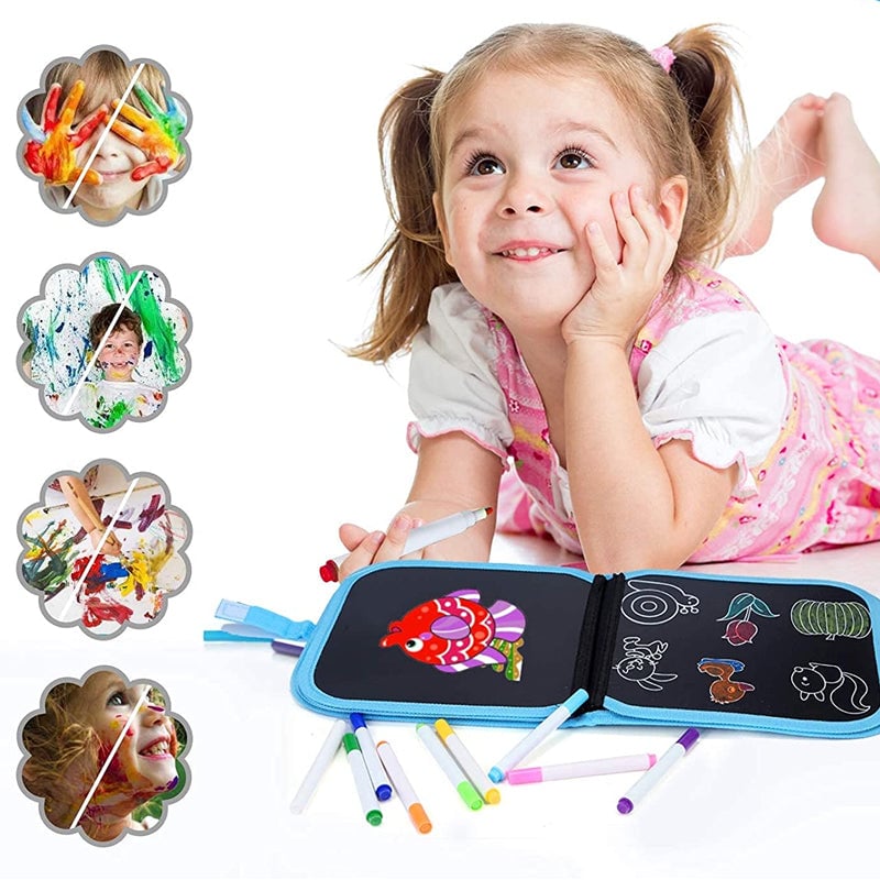 Livre de dessin magique pour enfants