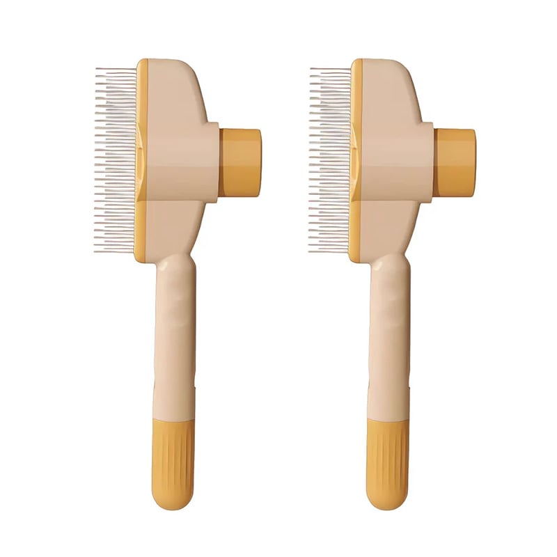 Brosse de Toilettage Autonettoyante pour Animaux