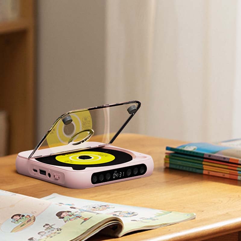Lecteur CD portable compatible Bluetooth