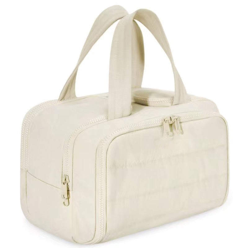 Grande trousse de maquillage de voyage à grande ouverture