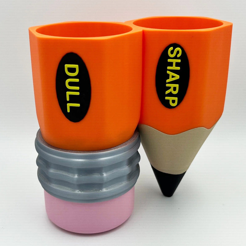 Porte-stylo créatif en forme de crayon
