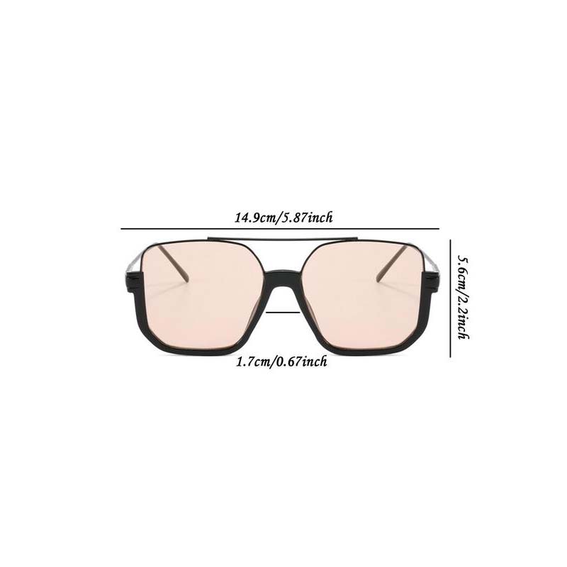 Lunettes de soleil tendance vintage d'été